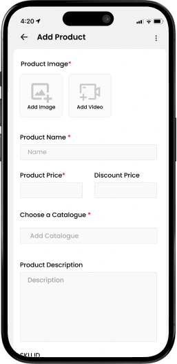 Upload Your Products